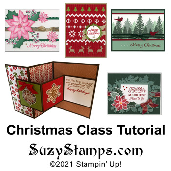 2021 Christmas Class Tutorial
