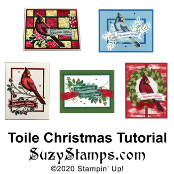 Toile Christmas Tutorial
